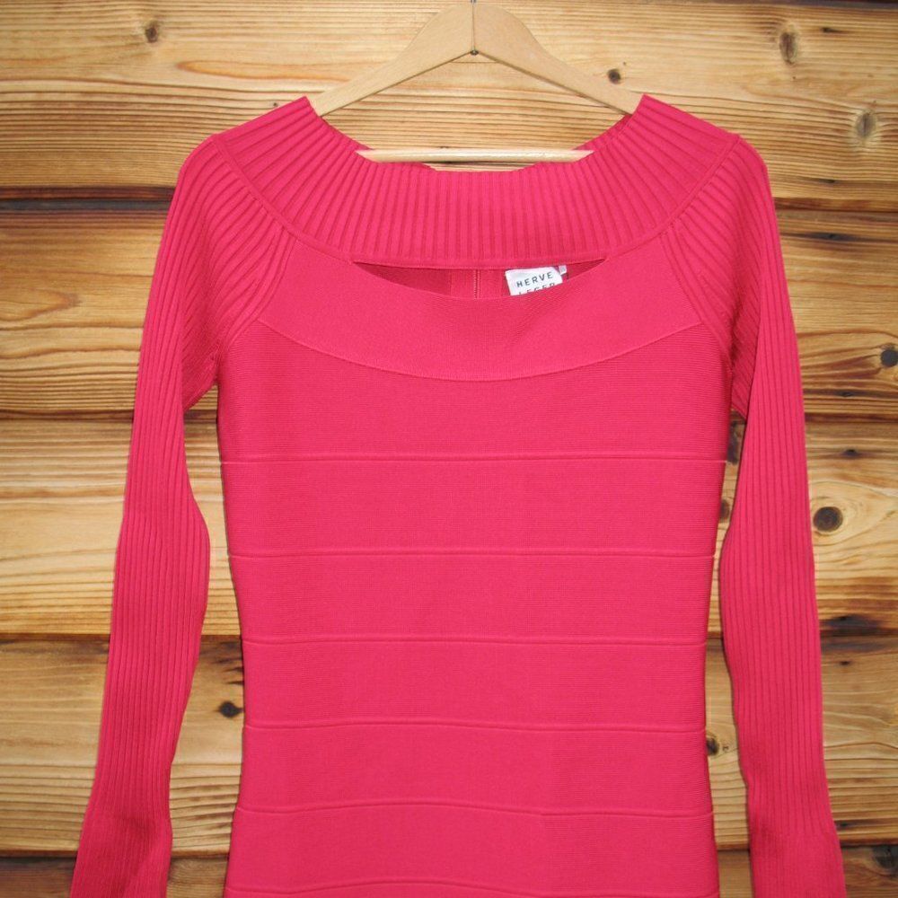 NWT Herve Leger Paris Bandage Dress - Picture 3 of 12